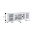 80-inch Classic Breakfront TV Stand