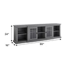 80-inch Classic Breakfront TV Stand