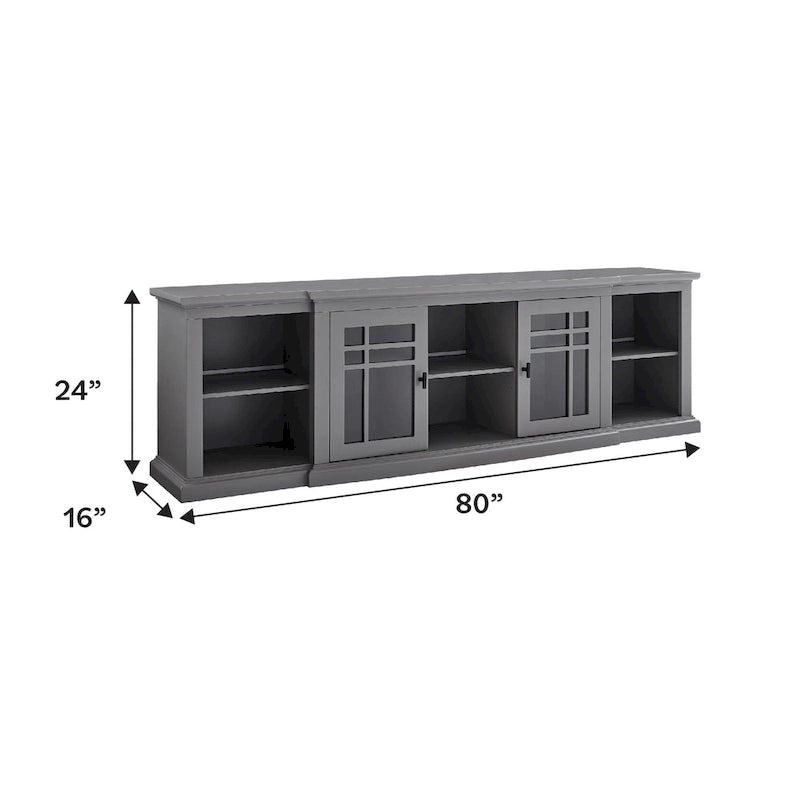 80-inch Classic Breakfront TV Stand