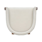 Elegant Barrel-Back Dining Armchair Set of 2