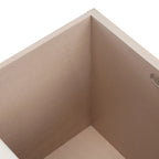 3-Drawer with Cushion Storage Bench - 47.3 W x 15 L x 19 H - 47Wx15Dx19H