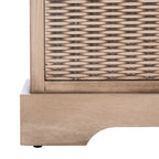 3-Drawer with Cushion Storage Bench - 47.3 W x 15 L x 19 H - 47Wx15Dx19H