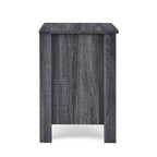 Faux Wood 2 Drawer Nightstands (Set of 2)