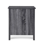 Faux Wood 2 Drawer Nightstands (Set of 2)