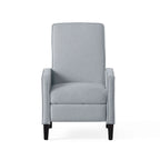 Fabric Pushback Recliner Club Armchair