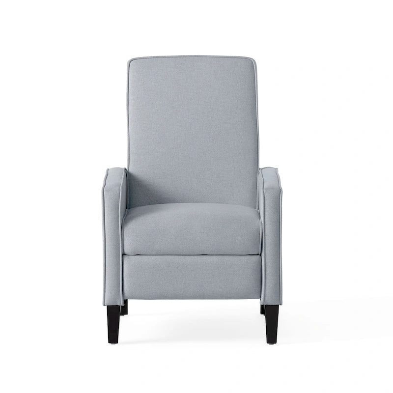 Fabric Pushback Recliner Club Armchair