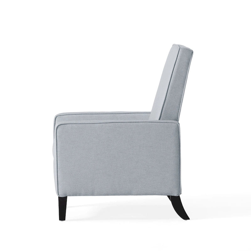 Fabric Pushback Recliner Club Armchair