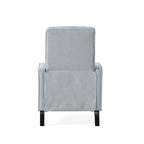 Fabric Pushback Recliner Club Armchair