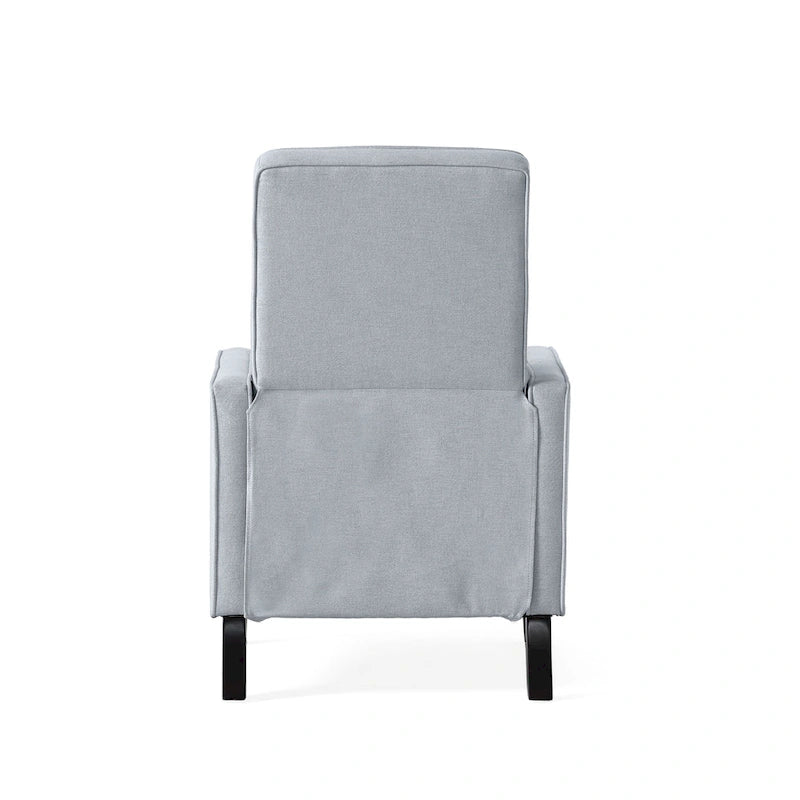 Fabric Pushback Recliner Club Armchair