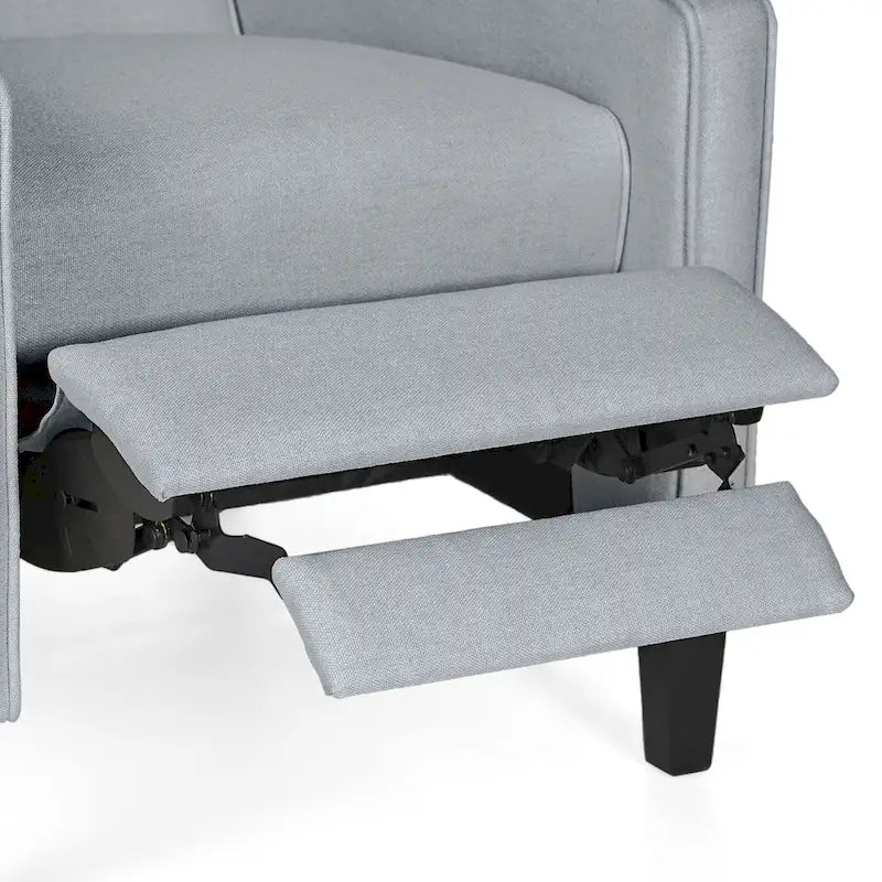 Fabric Pushback Recliner Club Armchair