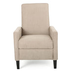 Fabric Pushback Recliner Club Armchair