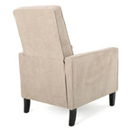 Fabric Pushback Recliner Club Armchair