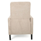 Fabric Pushback Recliner Club Armchair