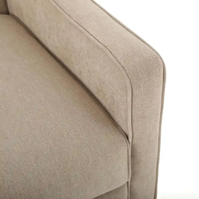Fabric Pushback Recliner Club Armchair
