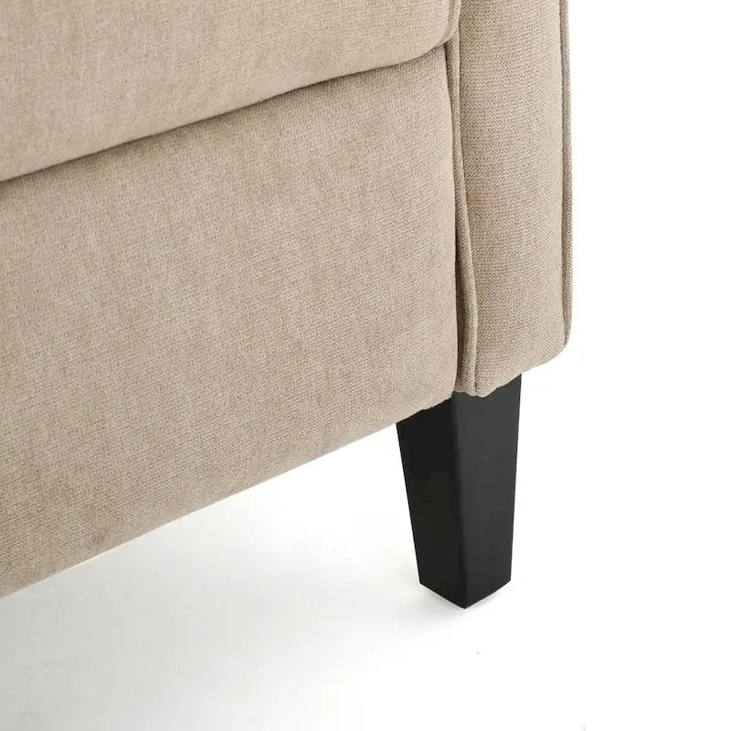 Fabric Pushback Recliner Club Armchair