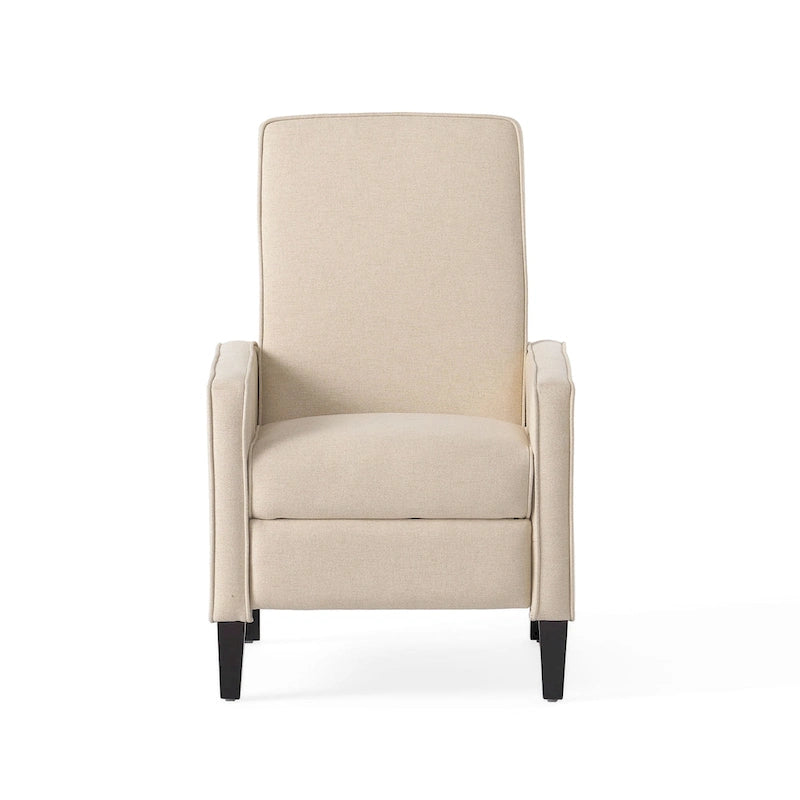 Fabric Pushback Recliner Club Armchair