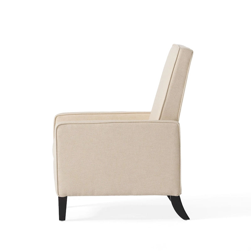 Fabric Pushback Recliner Club Armchair