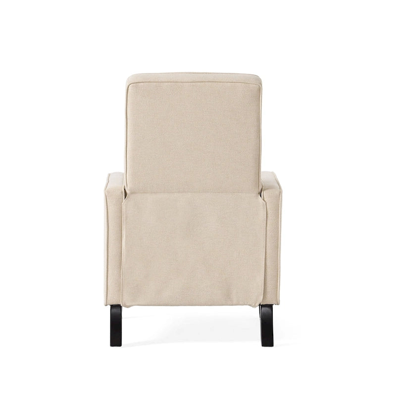 Fabric Pushback Recliner Club Armchair