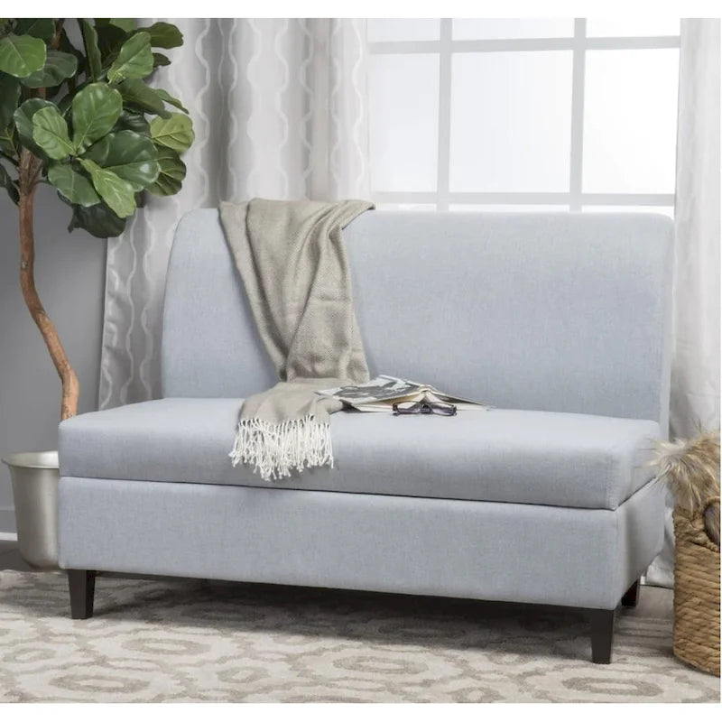 Fabric Storage Loveseat