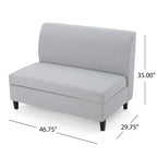 Fabric Storage Loveseat