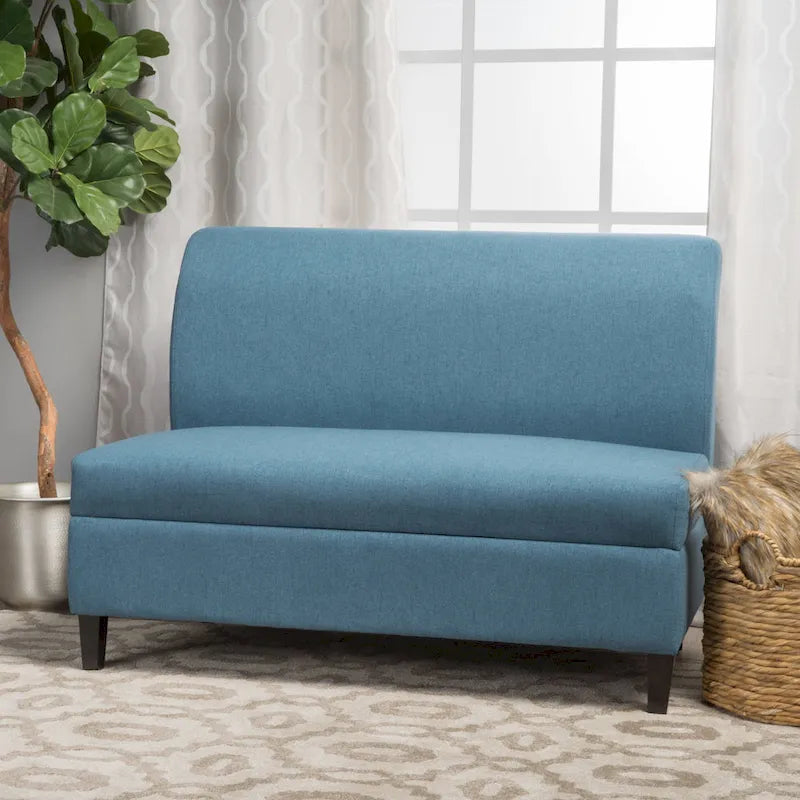 Fabric Storage Loveseat