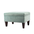 Upholstered Storage Bench with Hinged Lid - 30L x 22W x 20H in, 30 lbs