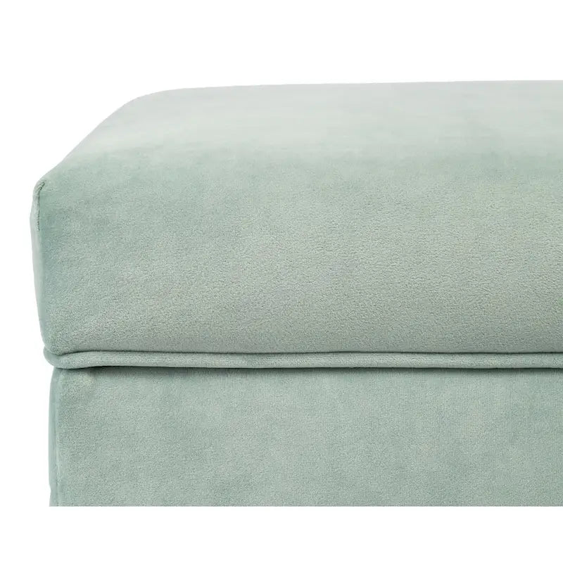 Upholstered Storage Bench with Hinged Lid - 30L x 22W x 20H in, 30 lbs