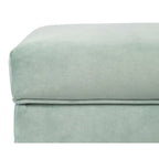 Upholstered Storage Bench with Hinged Lid - 30L x 22W x 20H in, 30 lbs