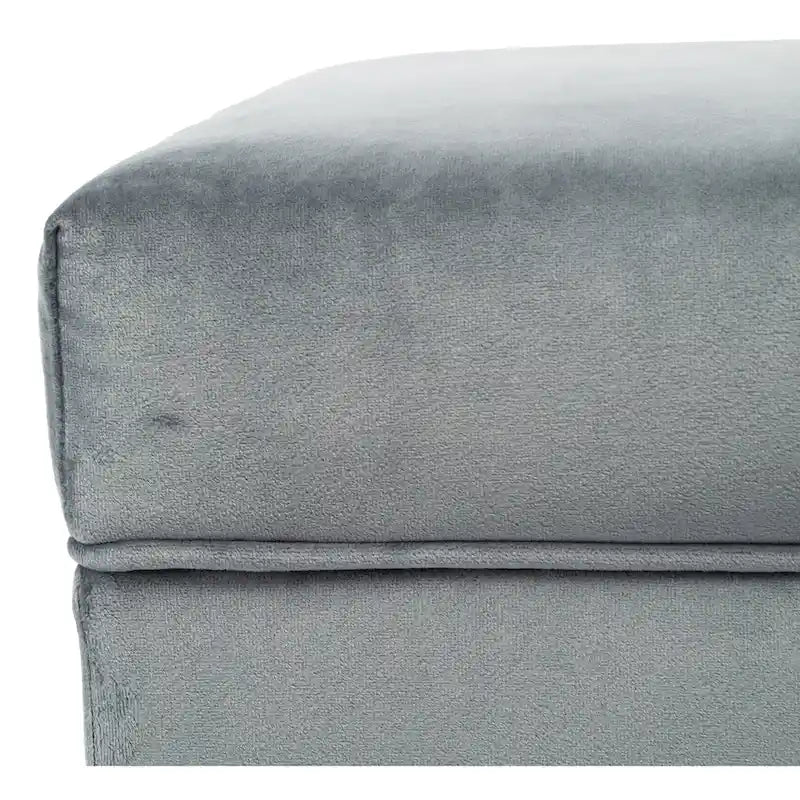 Upholstered Storage Bench with Hinged Lid - 30L x 22W x 20H in, 30 lbs