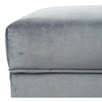 Upholstered Storage Bench with Hinged Lid - 30L x 22W x 20H in, 30 lbs