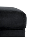 Upholstered Storage Bench with Hinged Lid - 30L x 22W x 20H in, 30 lbs