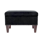 Upholstered Storage Bench with Hinged Lid - 30L x 22W x 20H in, 30 lbs