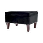 Upholstered Storage Bench with Hinged Lid - 30L x 22W x 20H in, 30 lbs