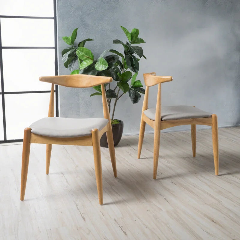 Francie Mid-Century Modern Dining Chairs (Set of 2) by  - 20.50 W x 20.25 L x 29.75 H