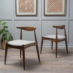 Mid-Century Modern Dining Chairs (Set of 2)