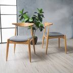 Mid-Century Modern Dining Chairs (Set of 2)