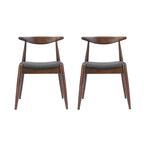 Mid-Century Modern Dining Chairs (Set of 2)