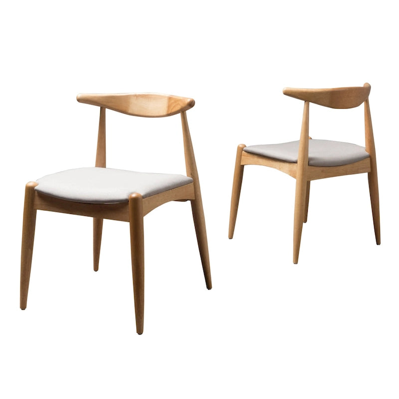 Mid-Century Modern Dining Chairs (Set of 2)