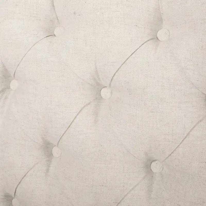 Queen Wingback Headboard with Button-Tufted Diamond Stitch