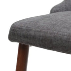 Mid Century Fabric Dining Chair (Set of 2)
