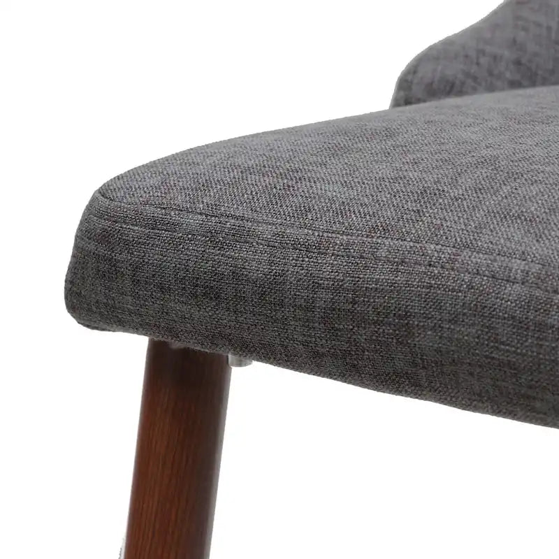 Mid Century Fabric Dining Chair (Set of 2)