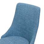 Mid Century Fabric Dining Chair (Set of 2)