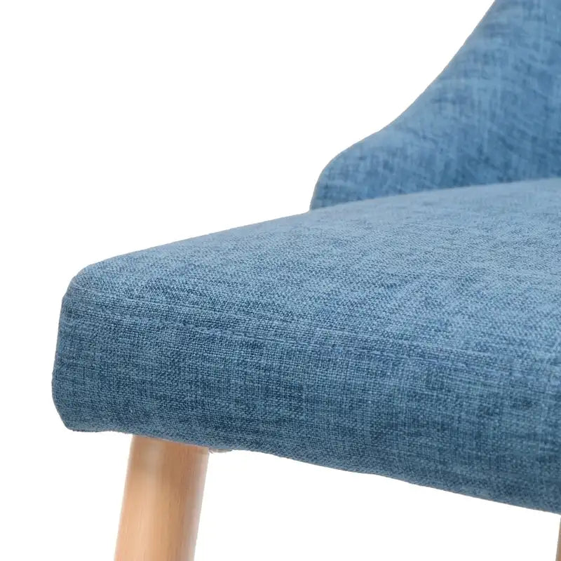 Mid Century Fabric Dining Chair (Set of 2)