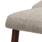 Mid Century Fabric Dining Chair (Set of 2)