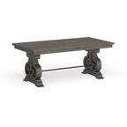  Kornfeld Aged Wood Rectangular Dining Table