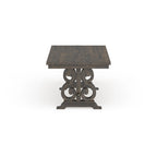 Aged Wood Rectangular Dining Table