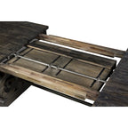 Aged Wood Rectangular Dining Table
