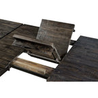 Aged Wood Rectangular Dining Table
