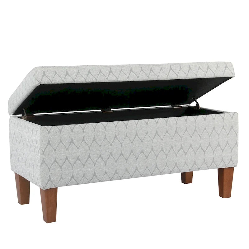 Large Textured Storage Bench