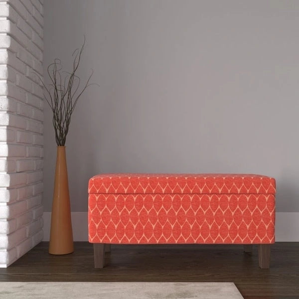 Large Textured Storage Bench